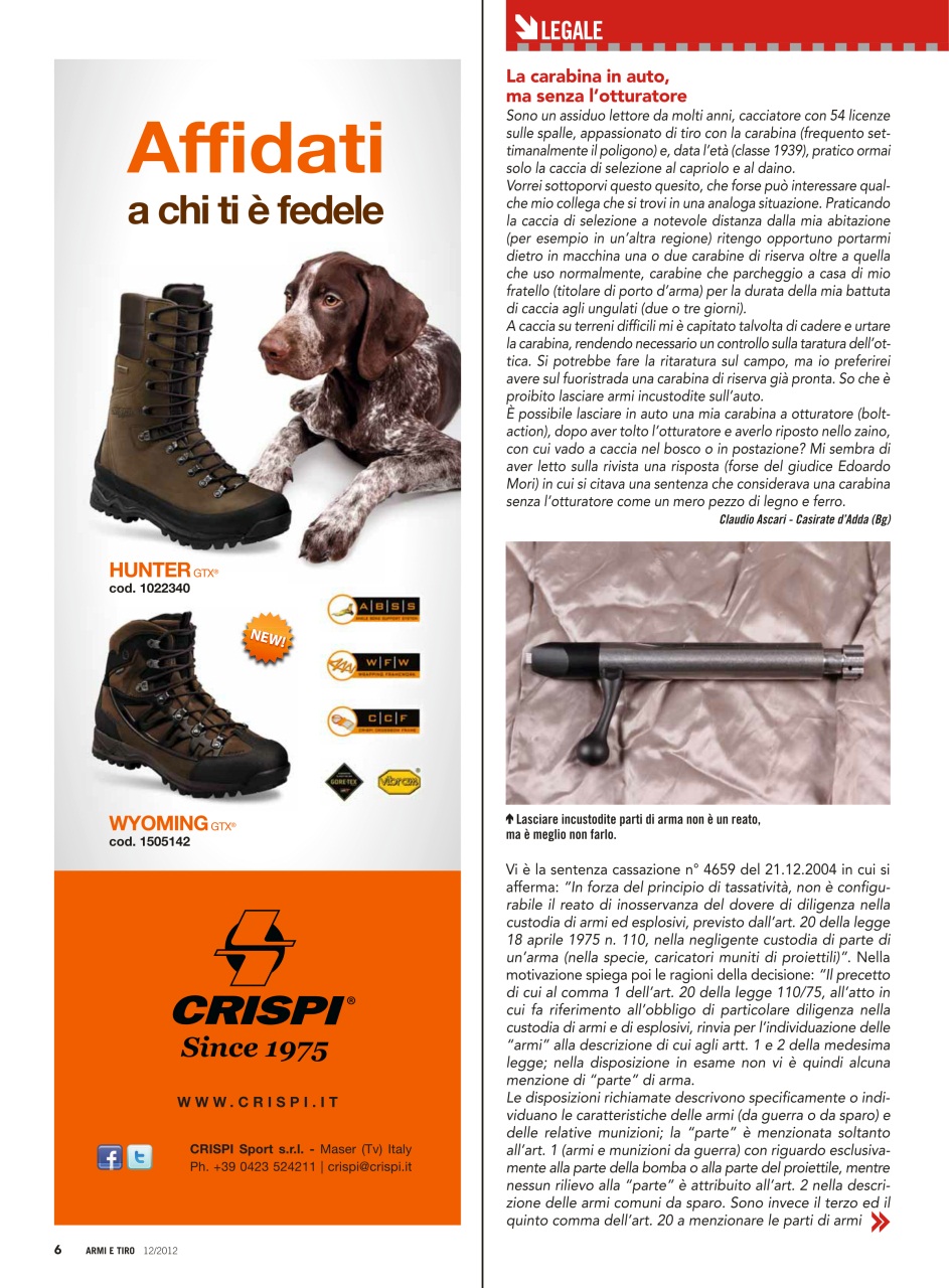 Armi E Tiro Preview Pages