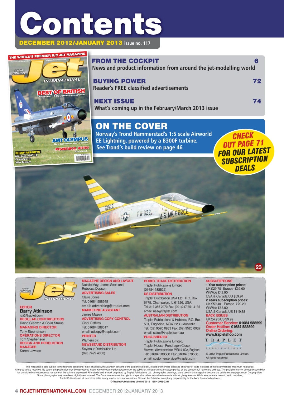 RC Jet International Preview Pages