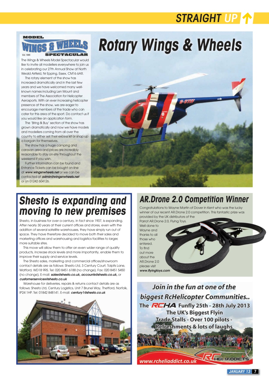 Radio Control Rotor World Preview Pages