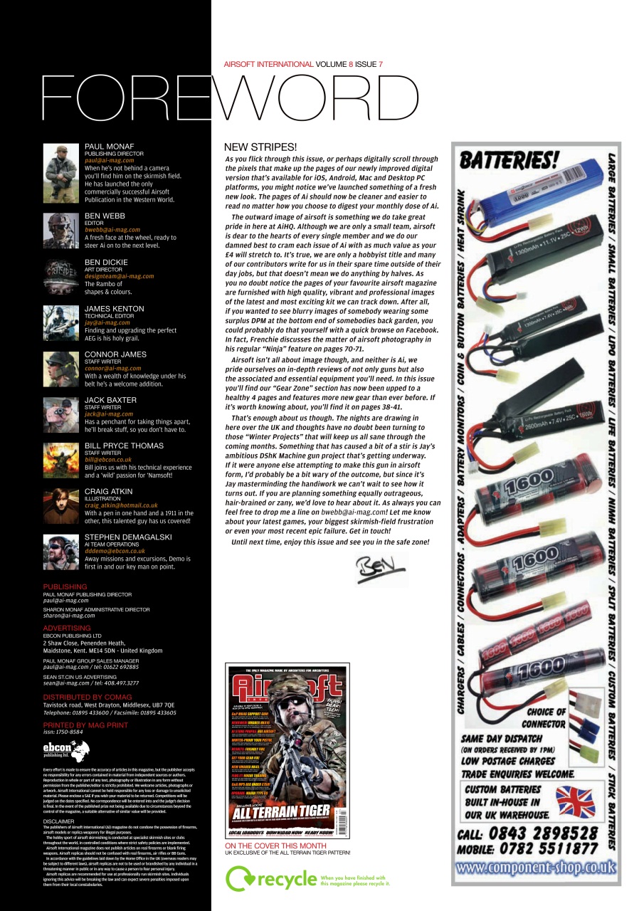 Airsoft International Preview Pages