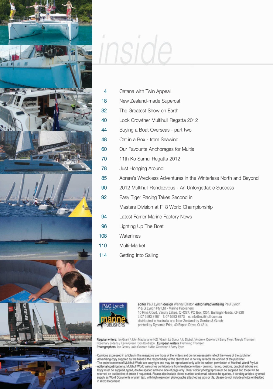 Multihull World Preview Pages