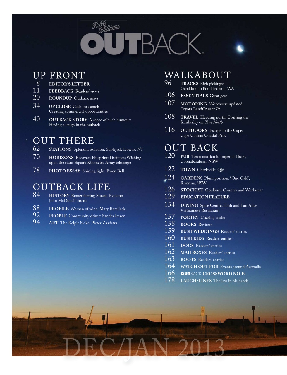 OUTBACK Magazine Preview Pages