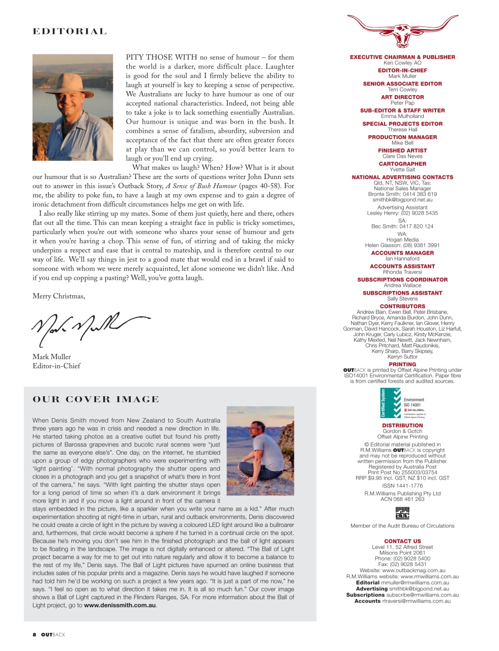 OUTBACK Magazine Preview Pages