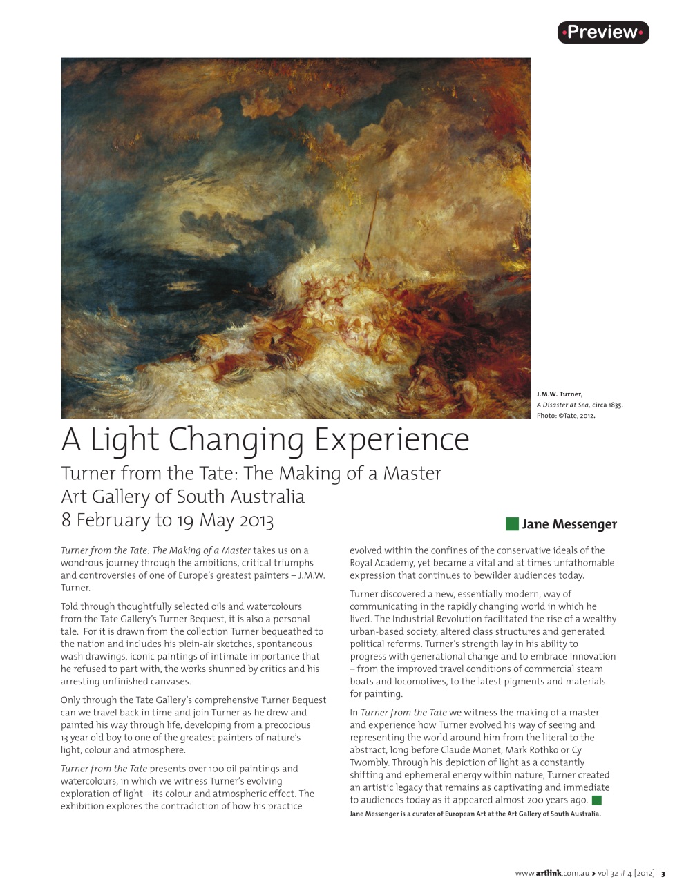 Artlink Magazine Preview Pages