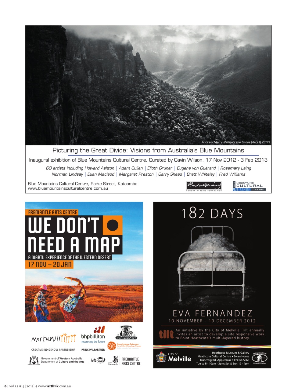 Artlink Magazine Preview Pages