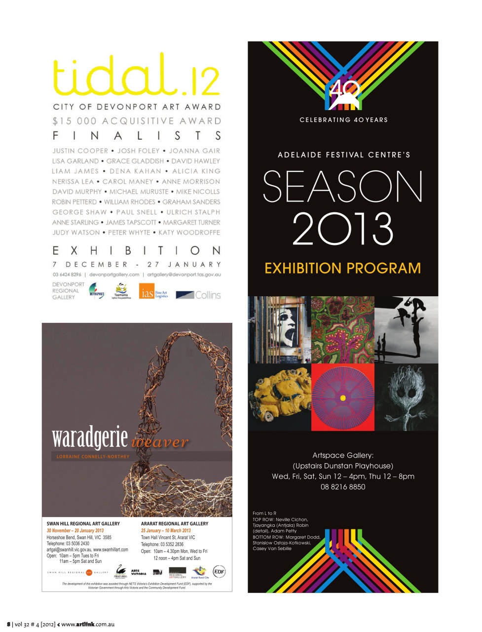 Artlink Magazine Preview Pages