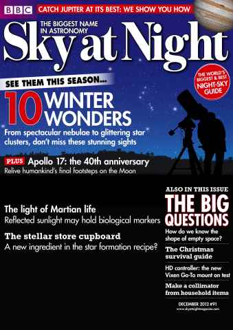 BBC Sky at Night Magazine issue December 2012