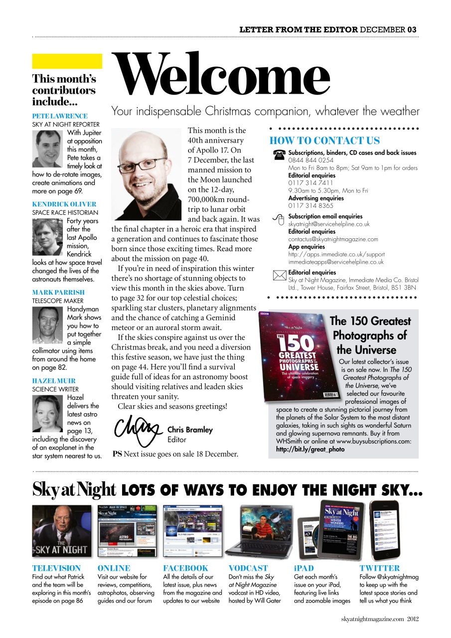 BBC Sky at Night Magazine Preview Pages
