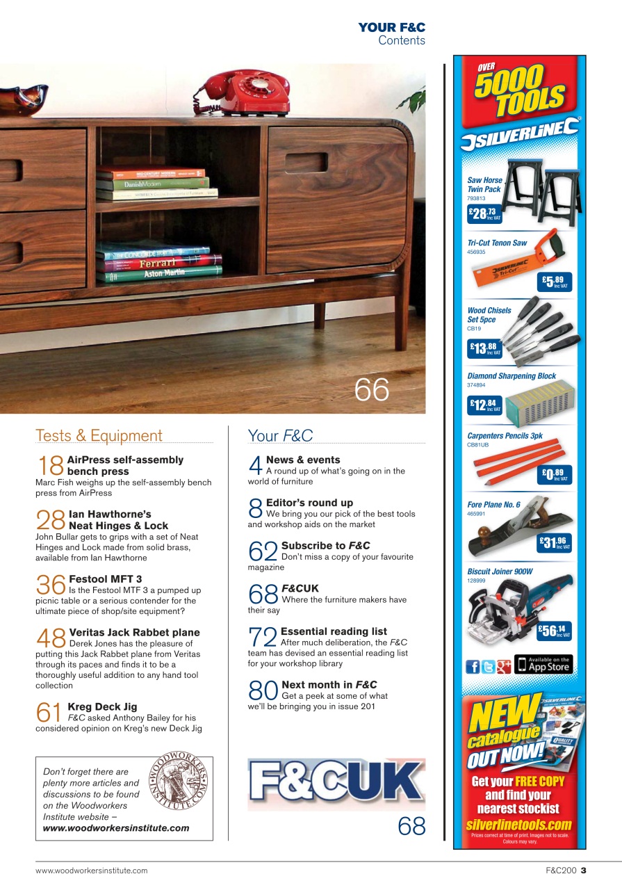 Furniture & Cabinetmaking Preview Pages