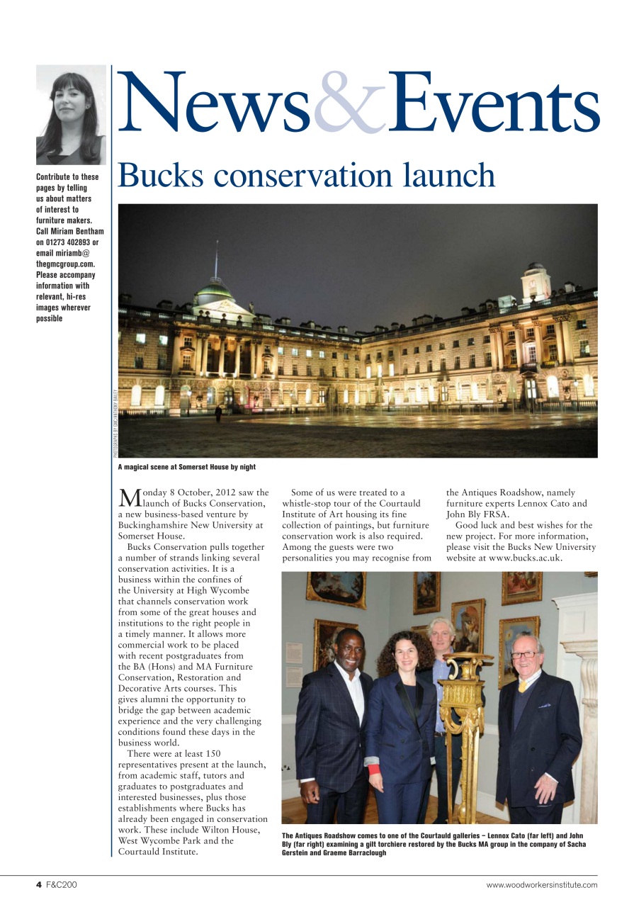 Furniture & Cabinetmaking Preview Pages