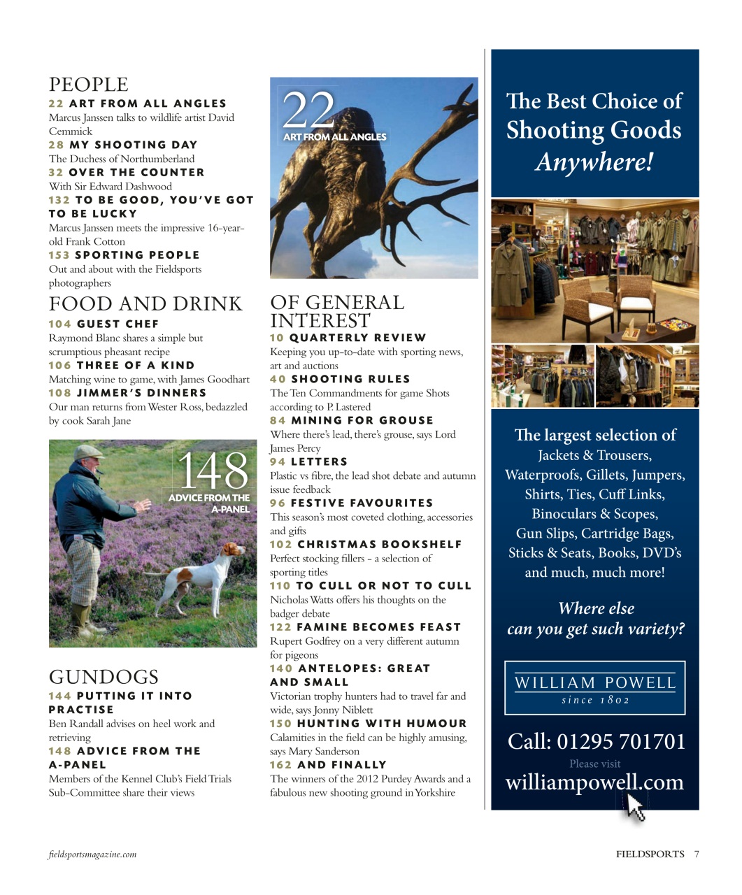 Fieldsports Journal Preview Pages