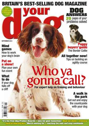 Your Dog issue Your Dog Magazine September 2012