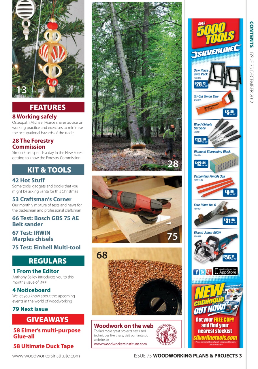 Woodworking Crafts Magazine Preview Pages