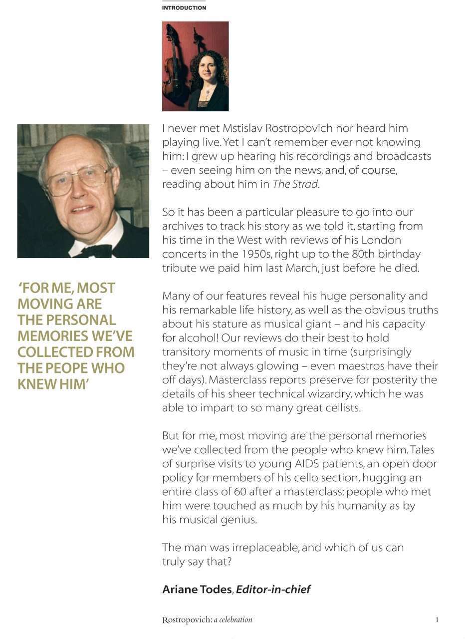 The Strad Preview Pages