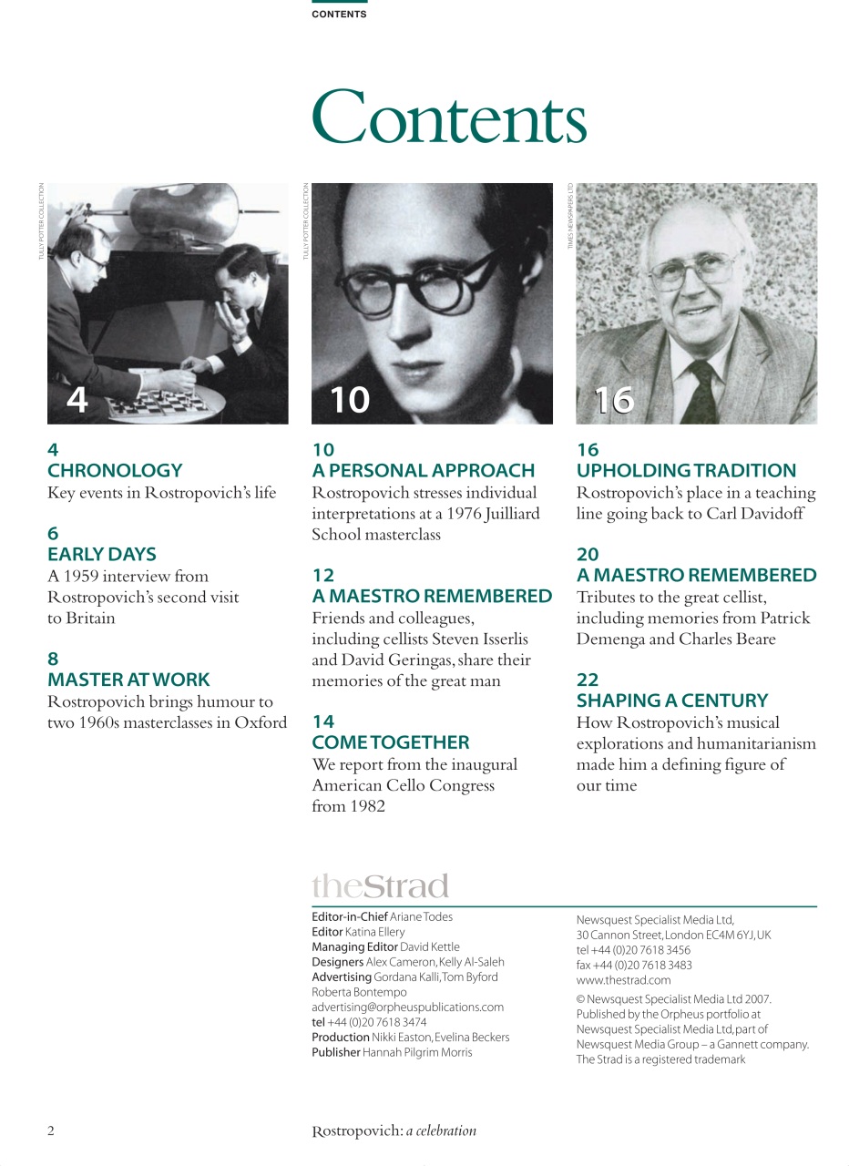 The Strad Preview Pages