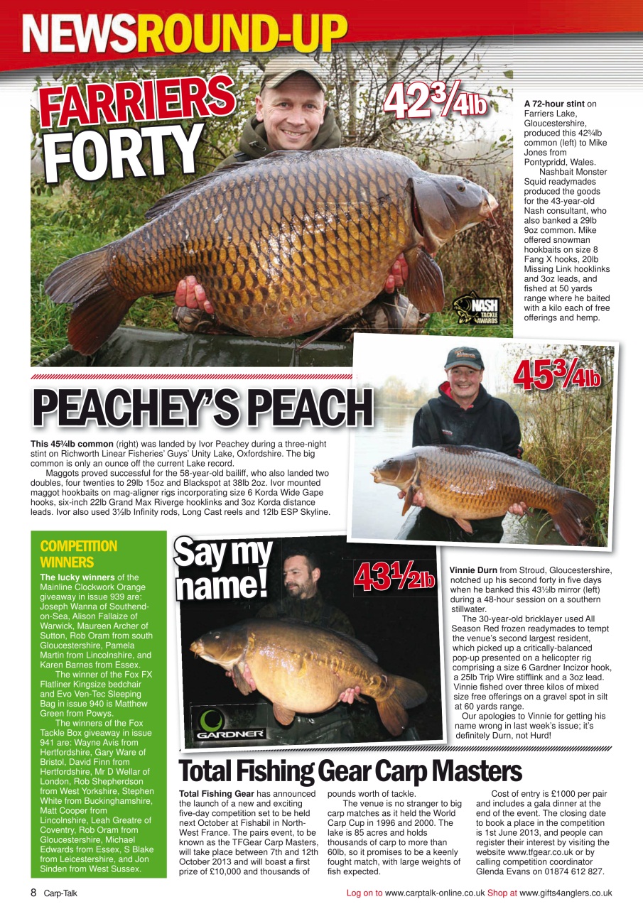 Carp-Talk Preview Pages