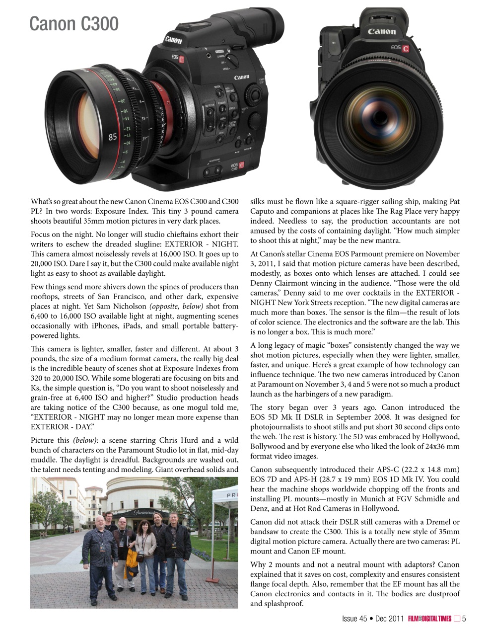 Film and Digital Times Preview Pages