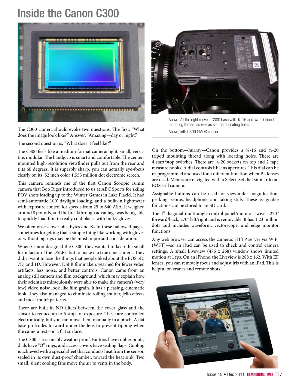 Film and Digital Times Preview Pages