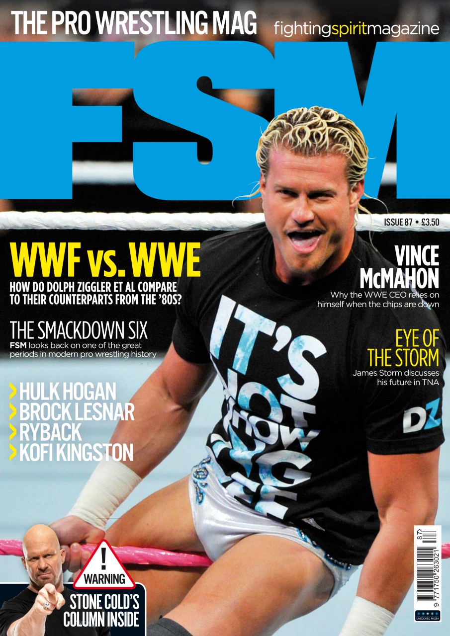 Wrestletalk Magazine Preview Pages