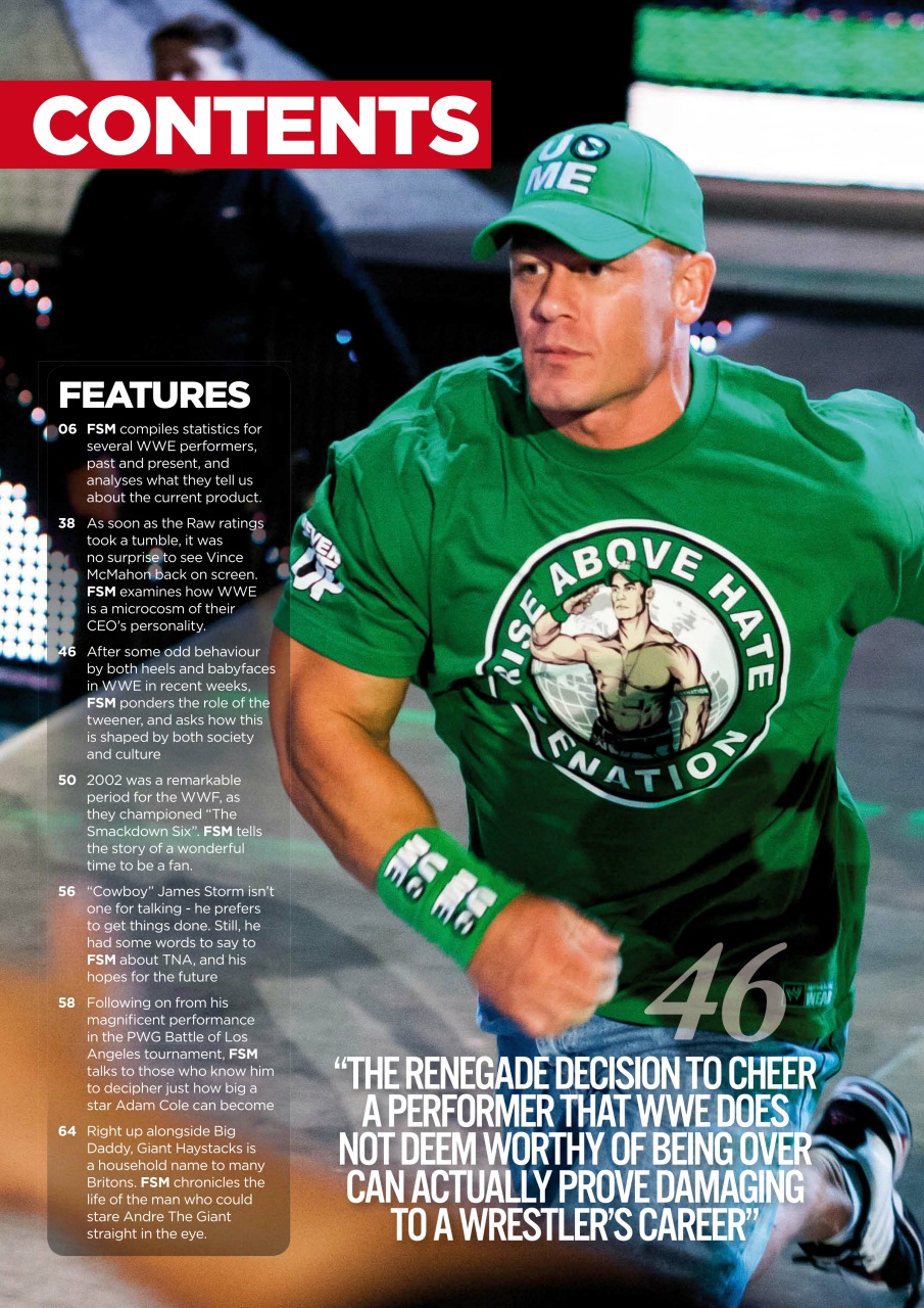 Wrestletalk Magazine Preview Pages