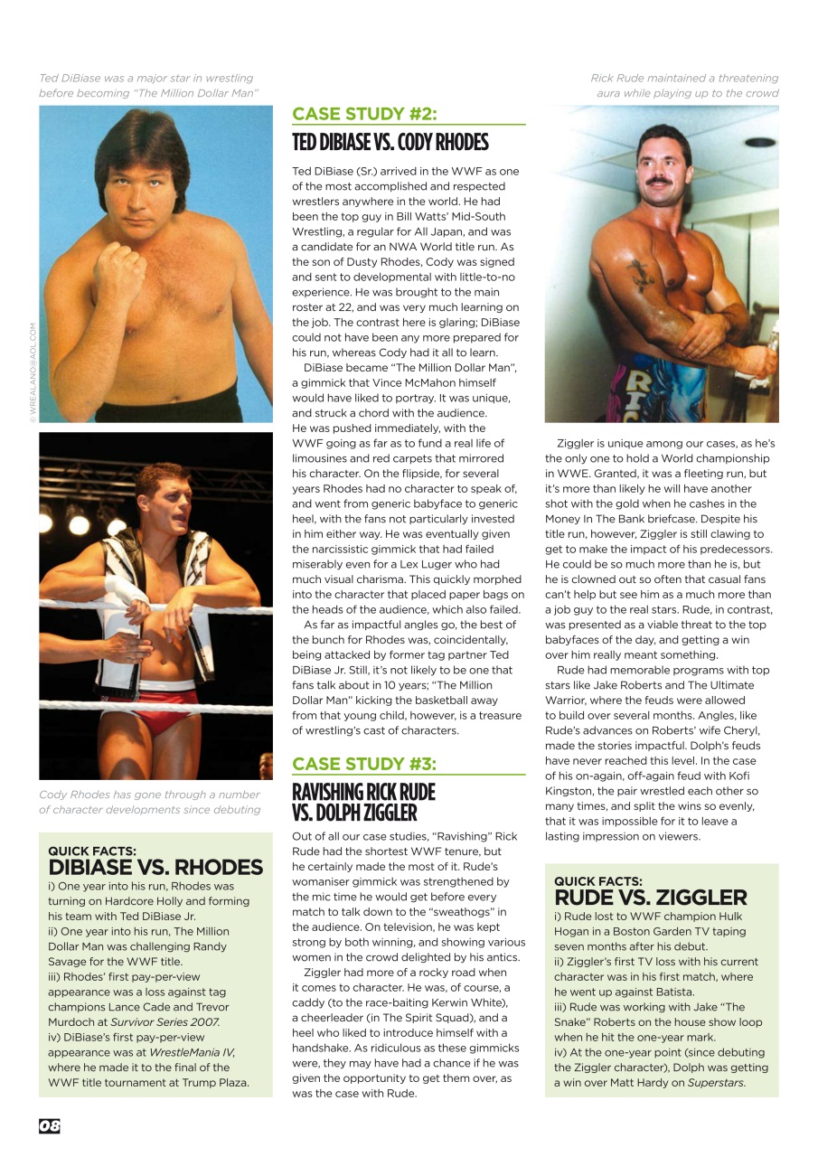 Wrestletalk Magazine Preview Pages