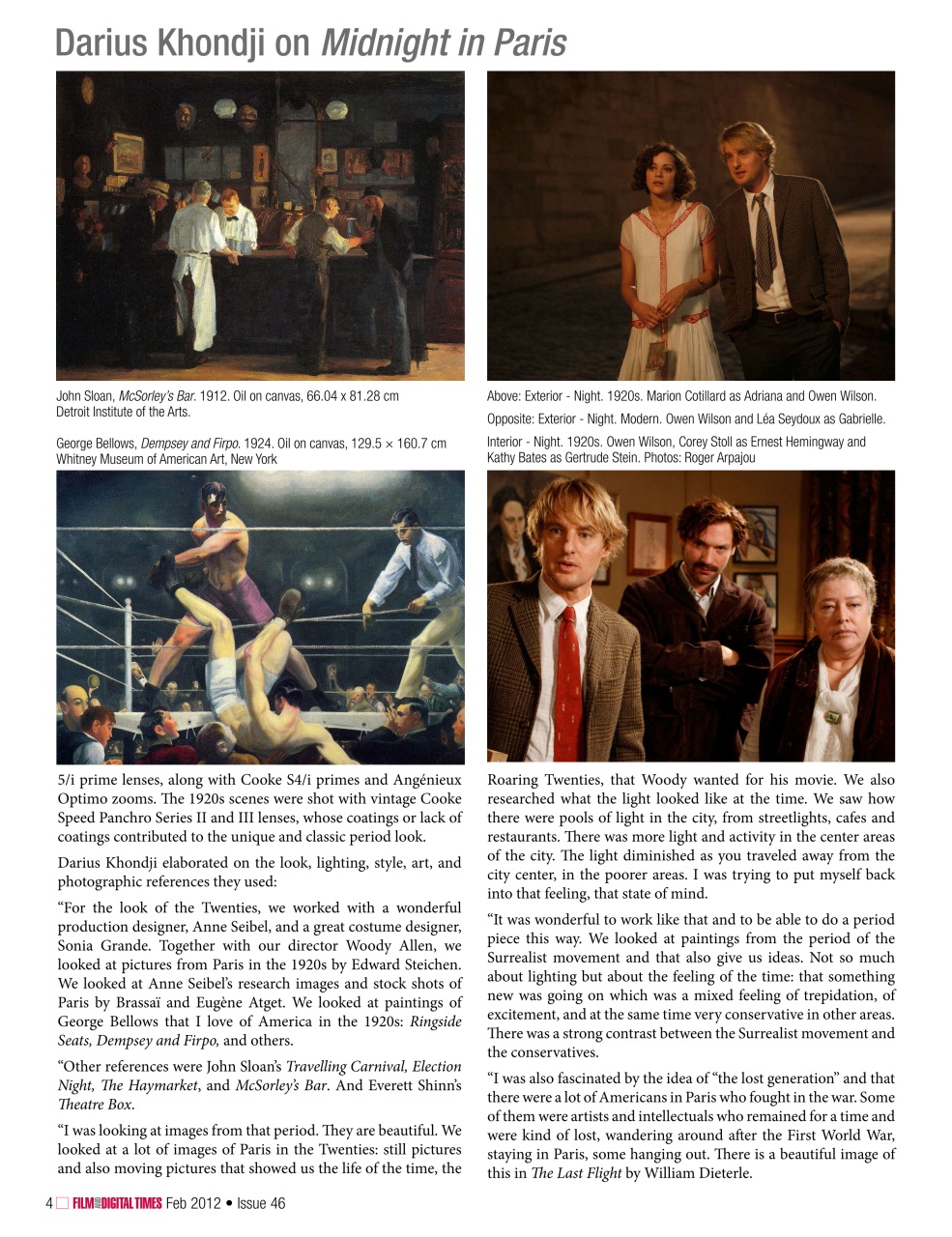 Film and Digital Times Preview Pages