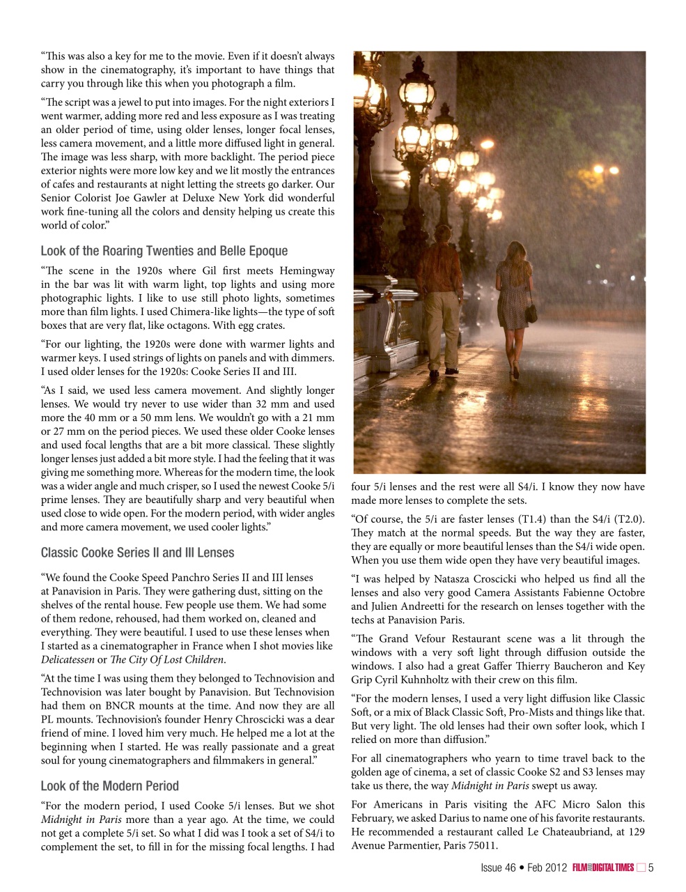 Film and Digital Times Preview Pages