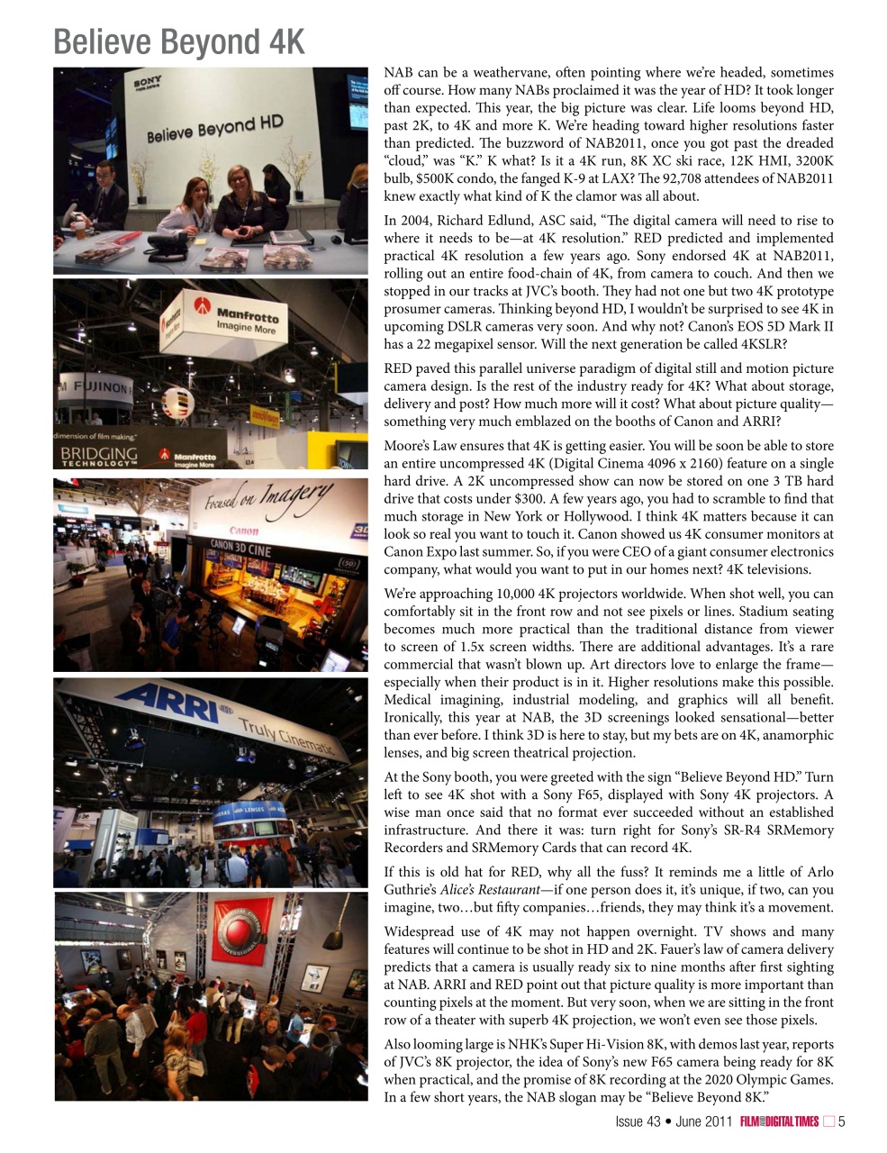 Film and Digital Times Preview Pages