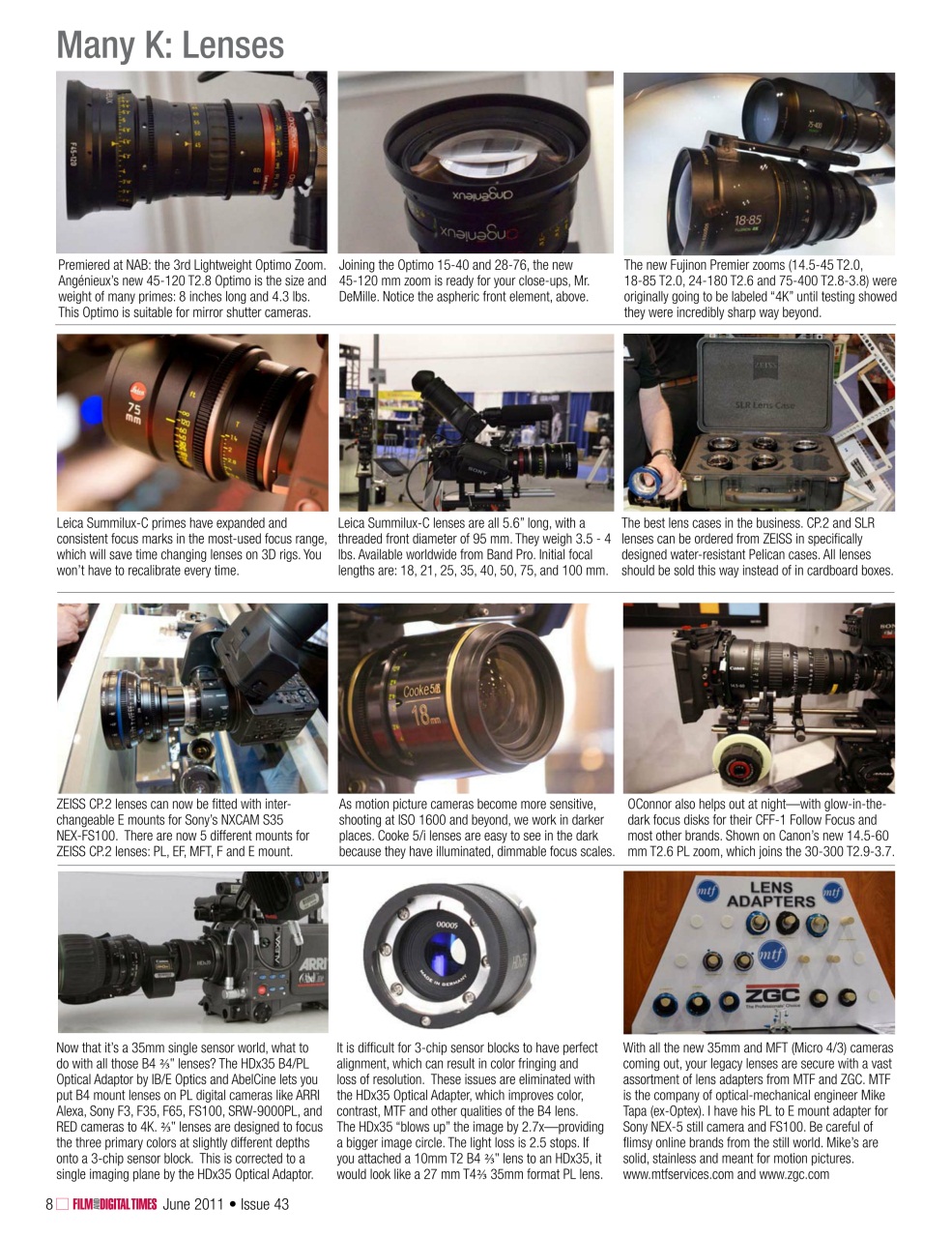 Film and Digital Times Preview Pages