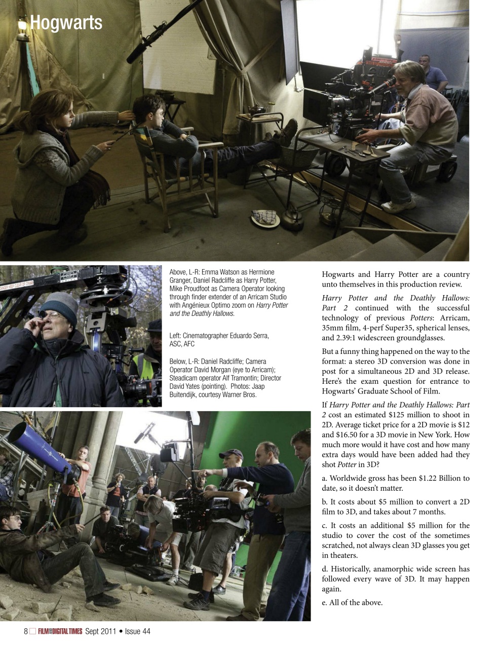Film and Digital Times Preview Pages
