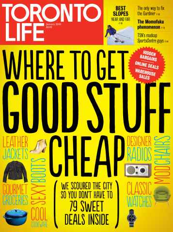 Toronto Life issue JANUARY 2013