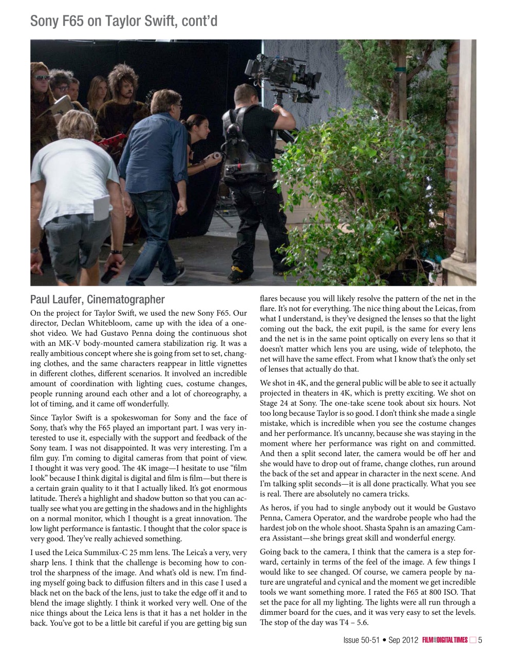 Film and Digital Times Preview Pages