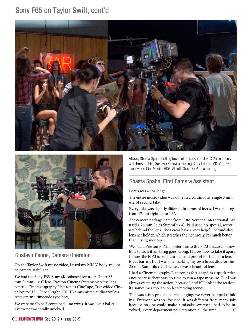 Film and Digital Times Preview Pages