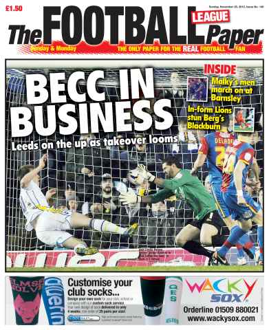 The Football League Paper issue 25th November 2012