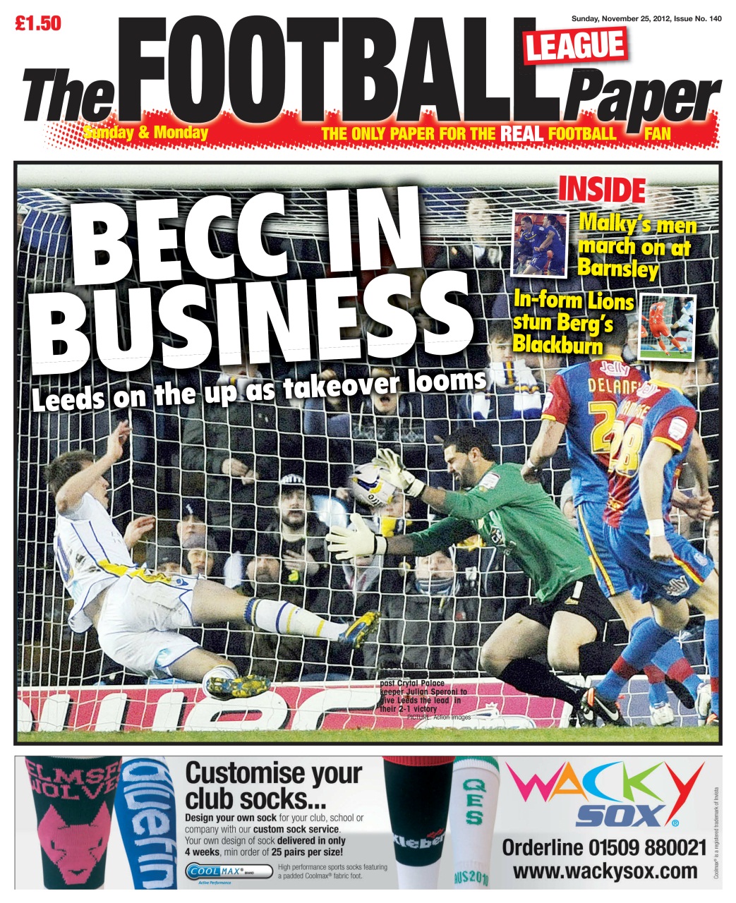 The Football League Paper Preview Pages