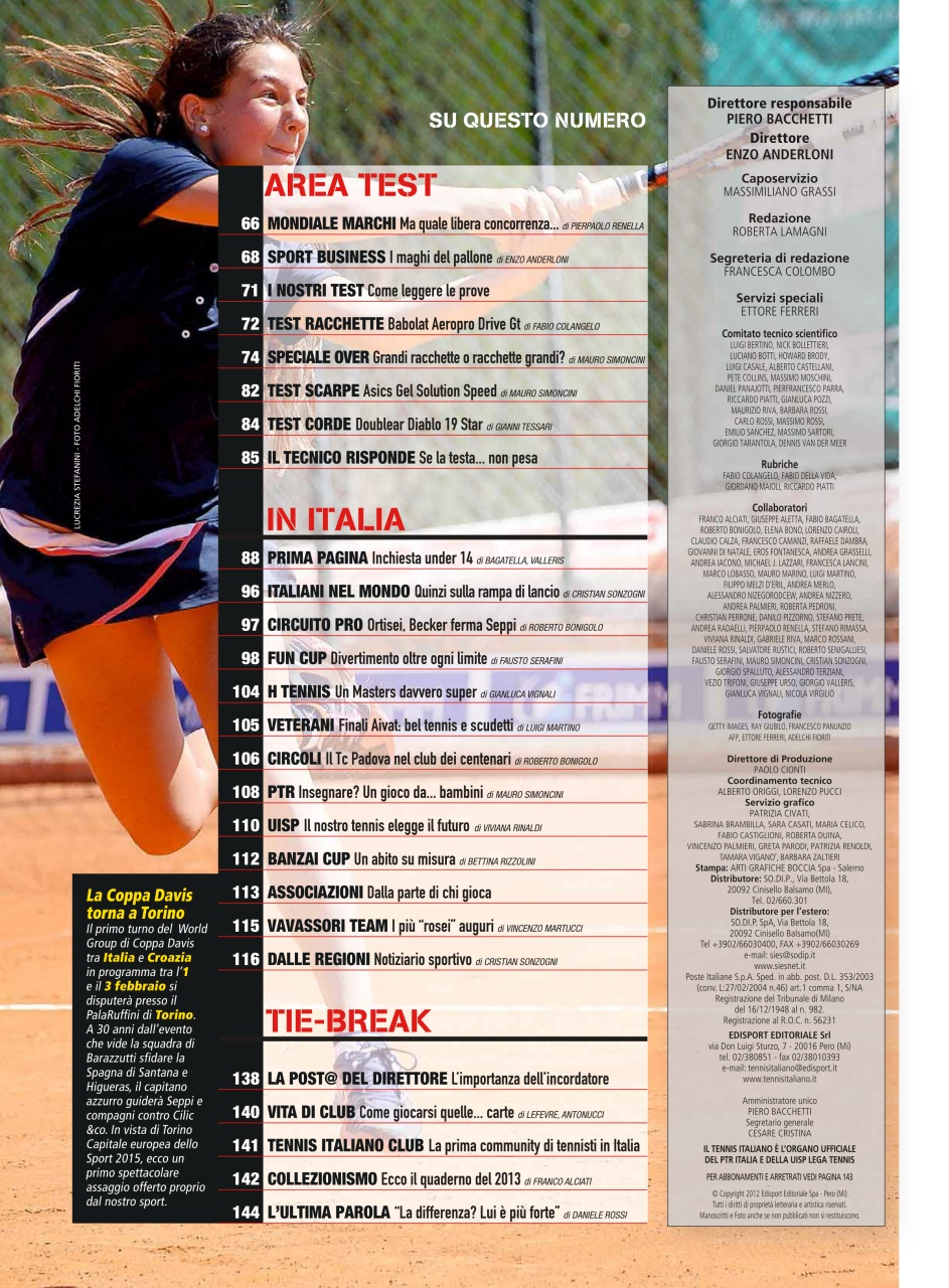 Il Tennis Italiano Preview Pages