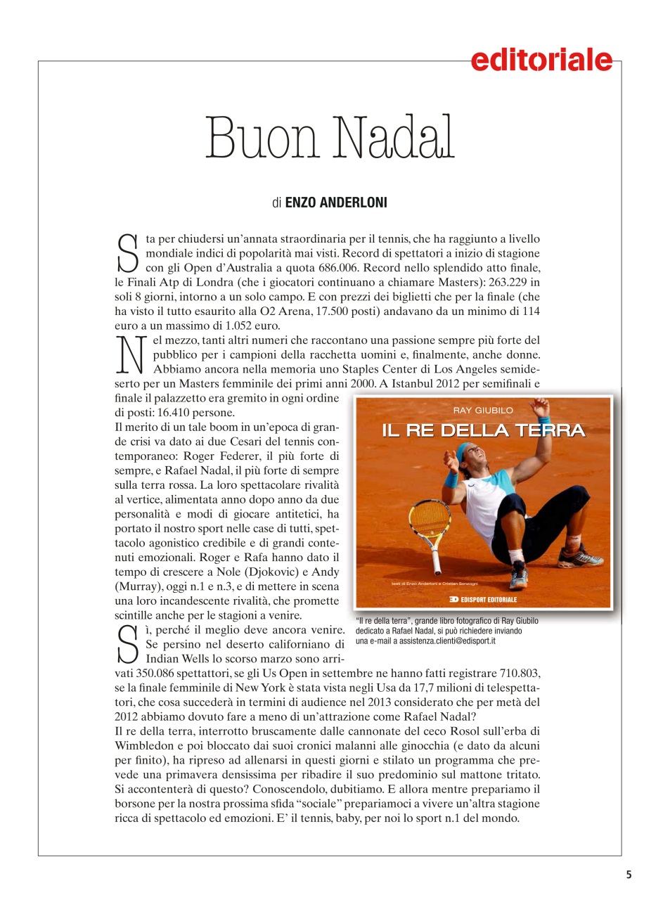 Il Tennis Italiano Preview Pages