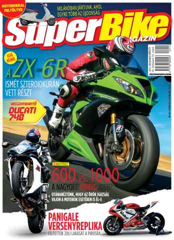 SuperBike Hungary issue December 2012