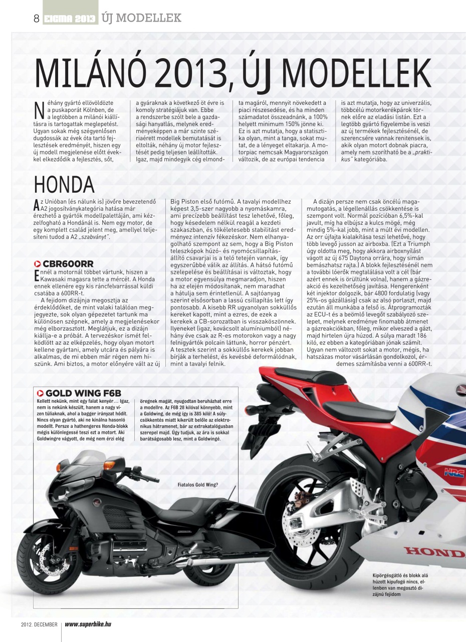 SuperBike Hungary Preview Pages