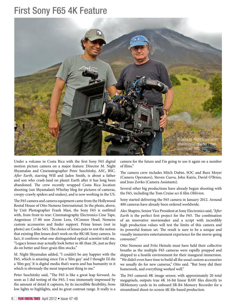 Film and Digital Times Preview Pages
