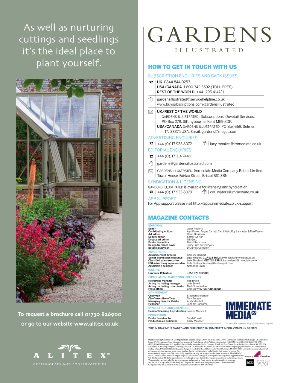 Gardens Illustrated Preview Pages