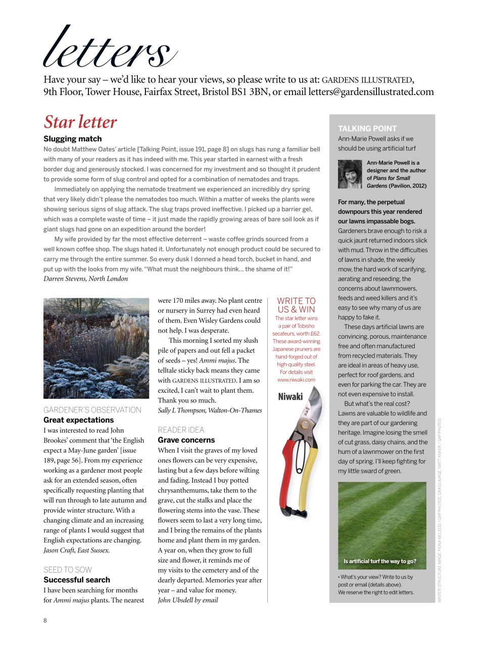 Gardens Illustrated Preview Pages