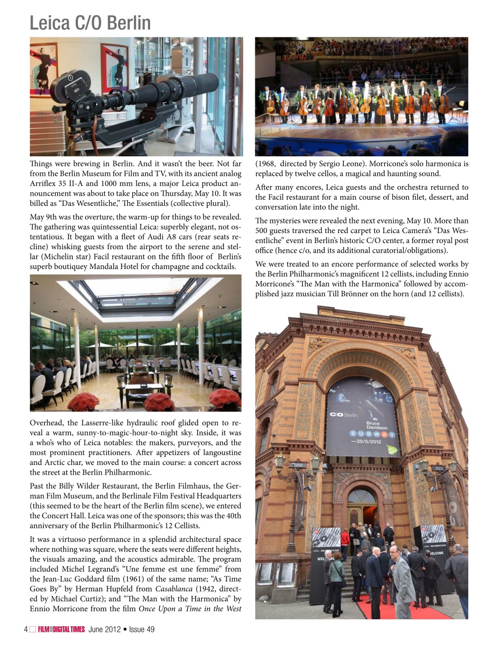 Film and Digital Times Preview Pages