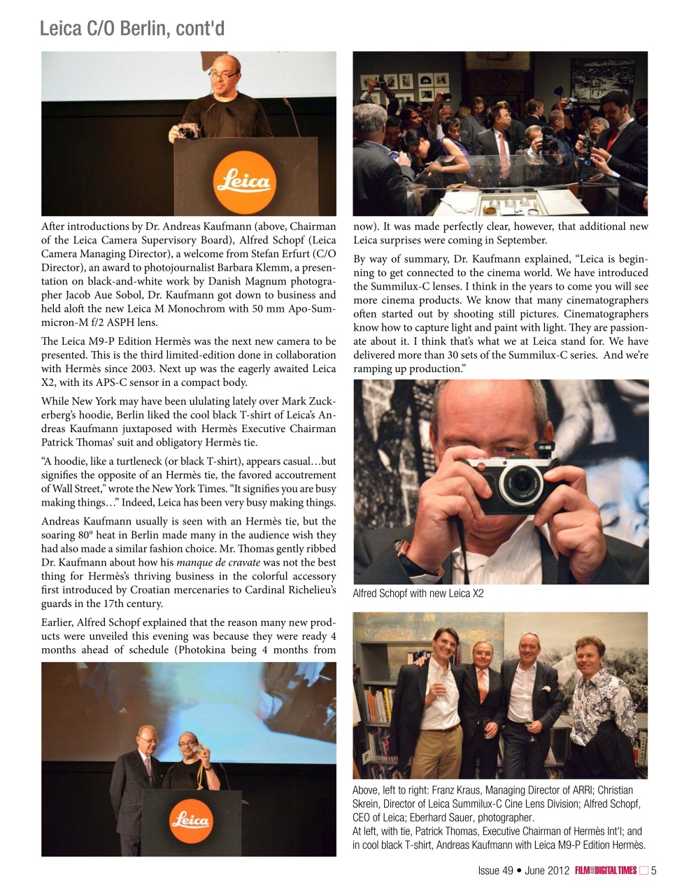 Film and Digital Times Preview Pages