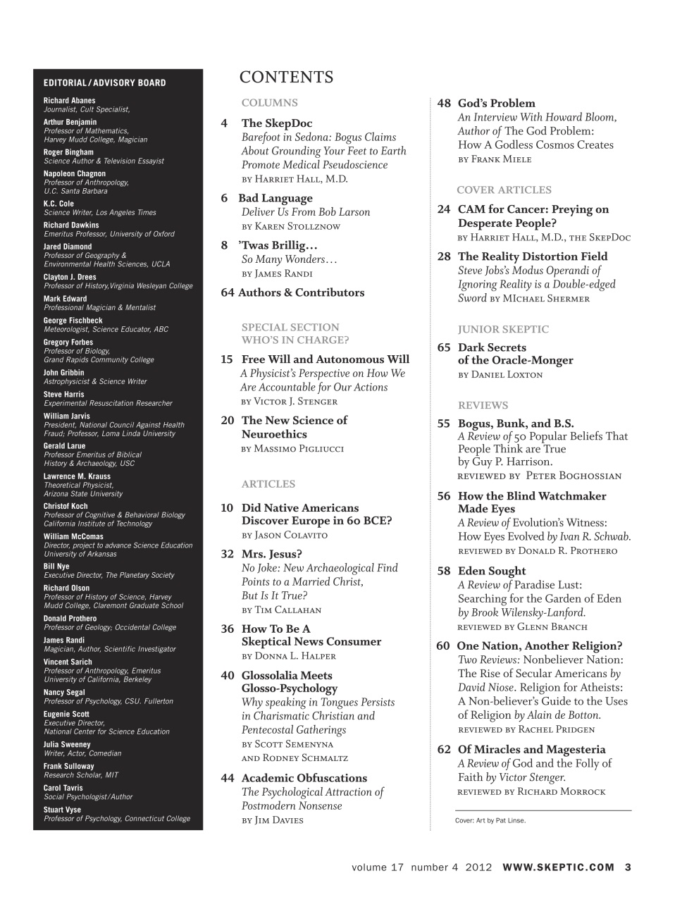 Skeptic Preview Pages