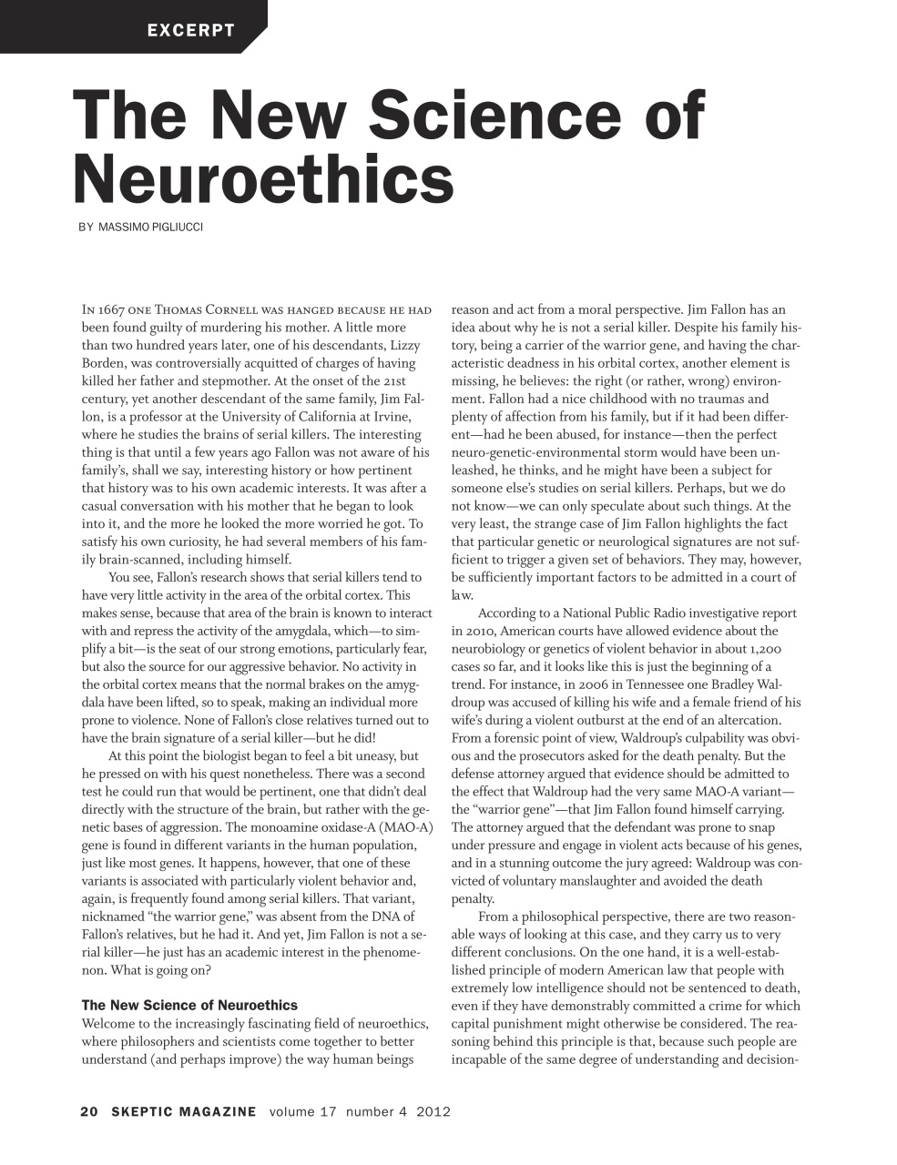 Skeptic Preview Pages