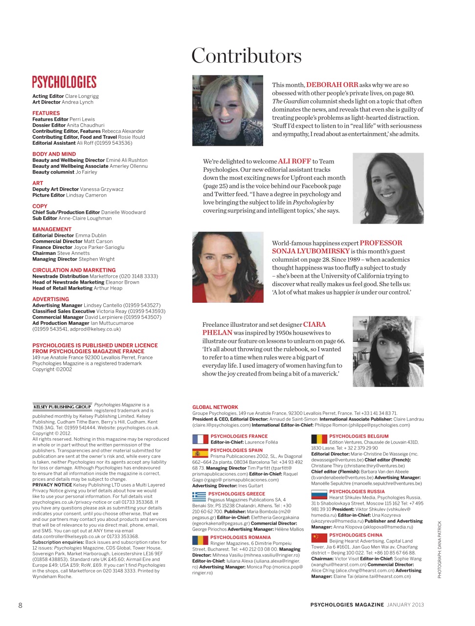 Psychologies Preview Pages