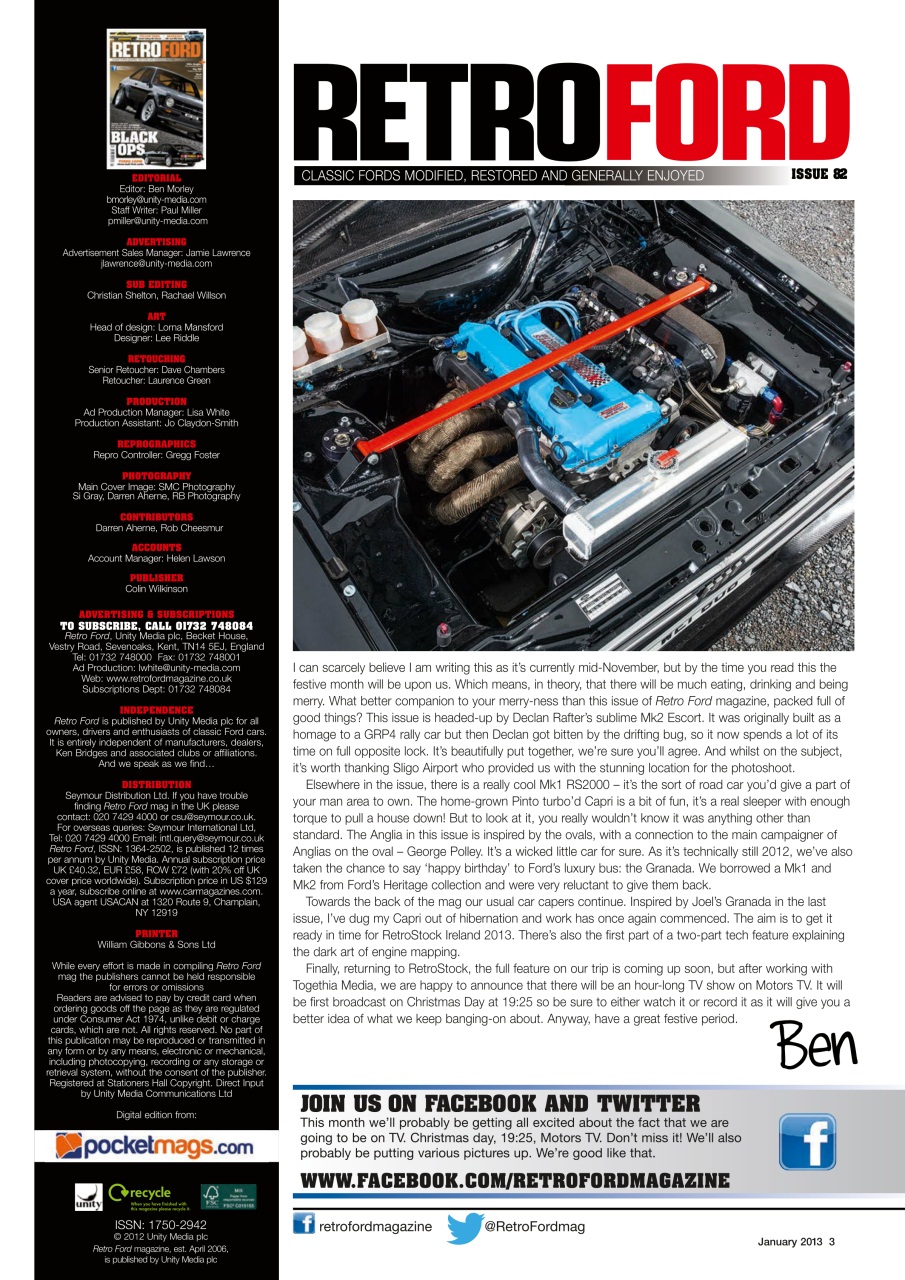 Retro Ford Preview Pages