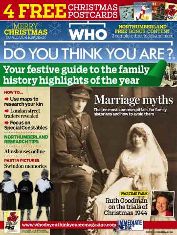 Who Do You Think You Are? issue Christmas 2012