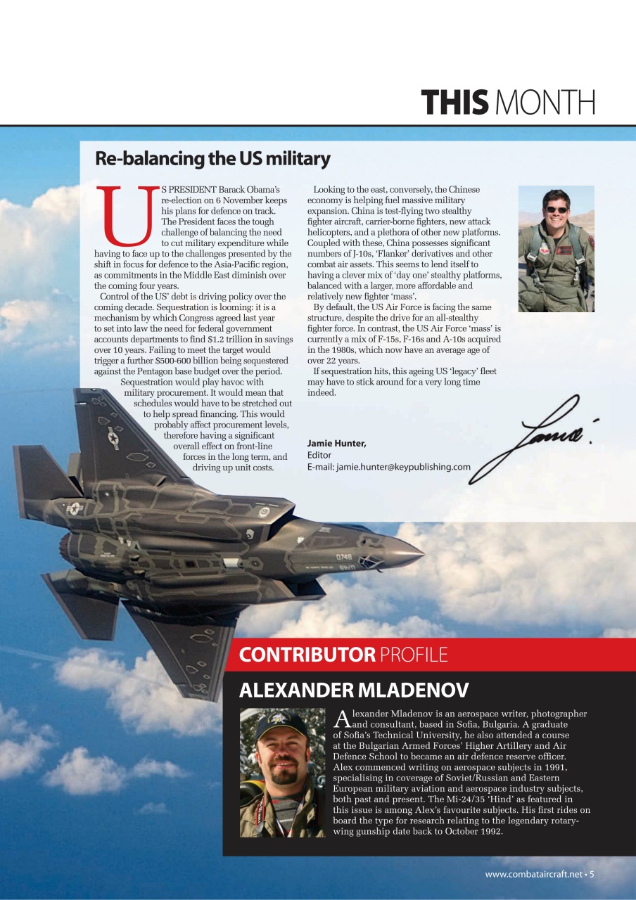 Combat Aircraft Journal Preview Pages
